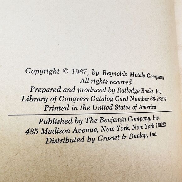 1967 Reynolds Wrap Cookbook Aluminum Foil VTG BBQ Grilling Game Meat Fish Recipe - Picture 8 of 14